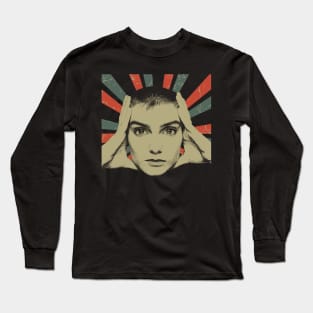 Sinéad O'Connor || Vintage Art Design || Exclusive Art Long Sleeve T-Shirt